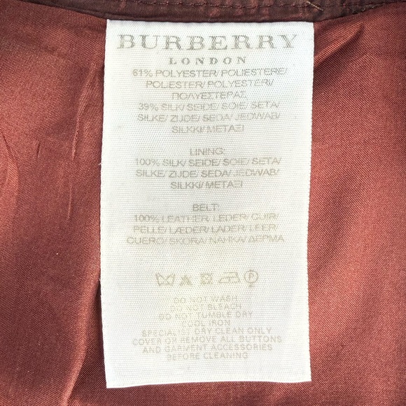 Burberry London Pleated Skirt – Red – ITA 36 - Picture 4 of 4